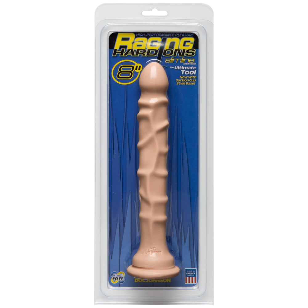 Slimline Dong with Suction Cup - 8 / 20 cm - Vanilla