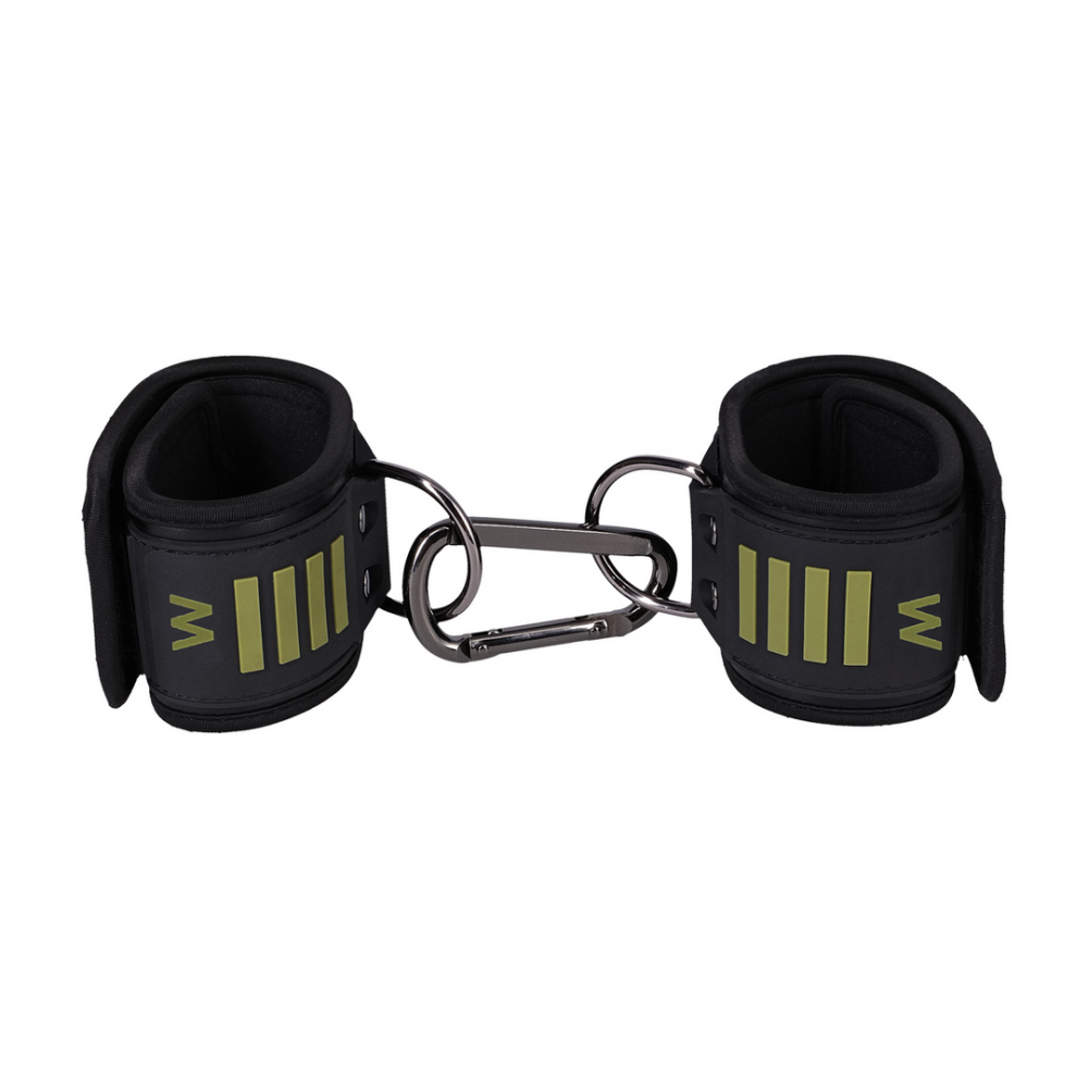 Tactical Wrist Cuffs - Black/Green