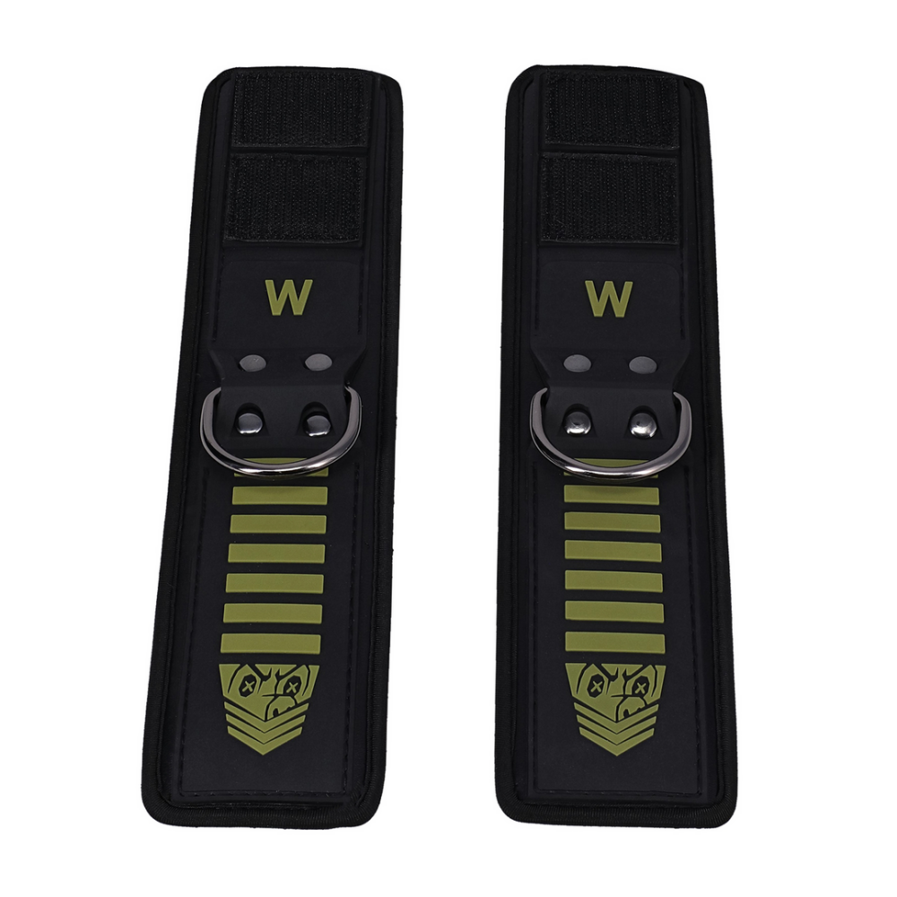 Tactical Wrist Cuffs - Black/Green