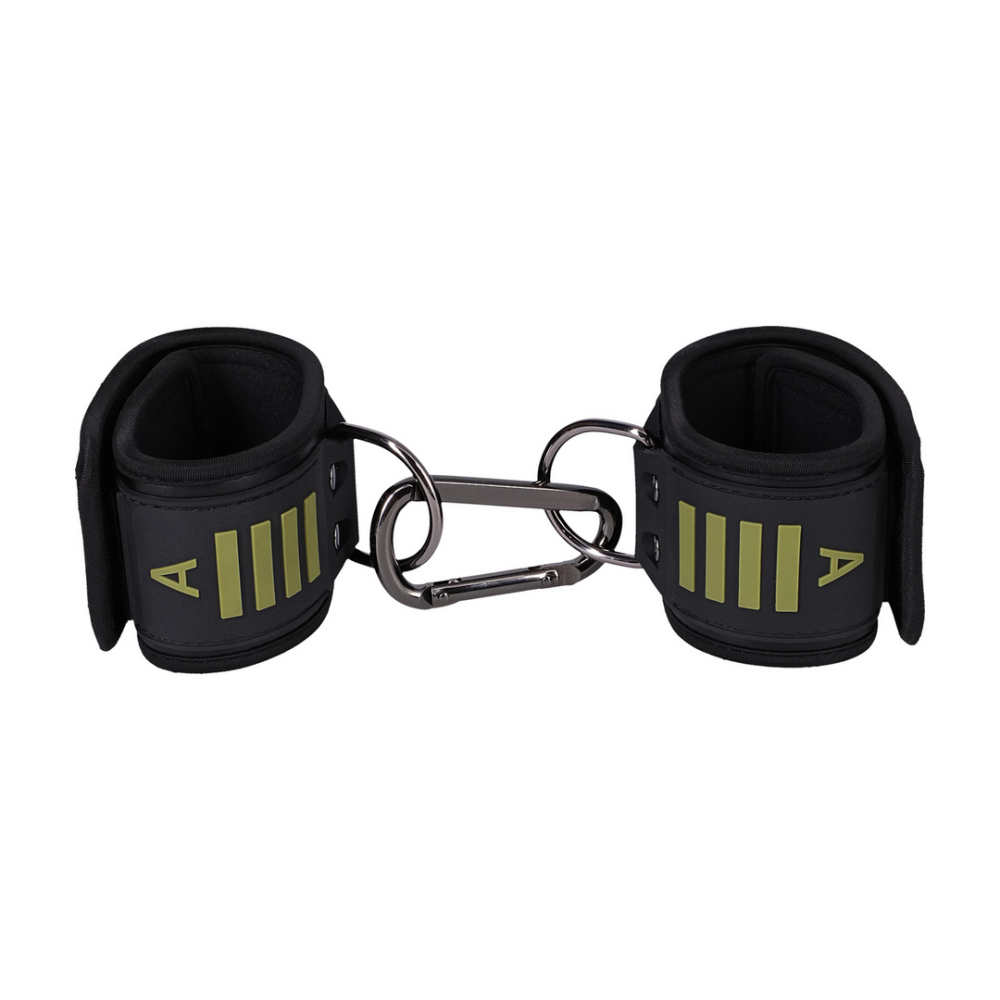 Tactical Ankle Cuffs - Black/Green