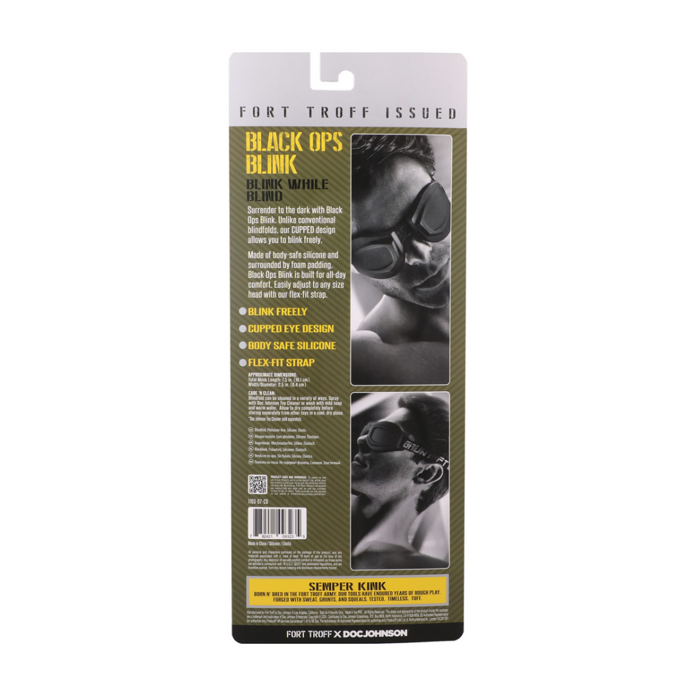 Black Ops Blink - Blindfold - Black