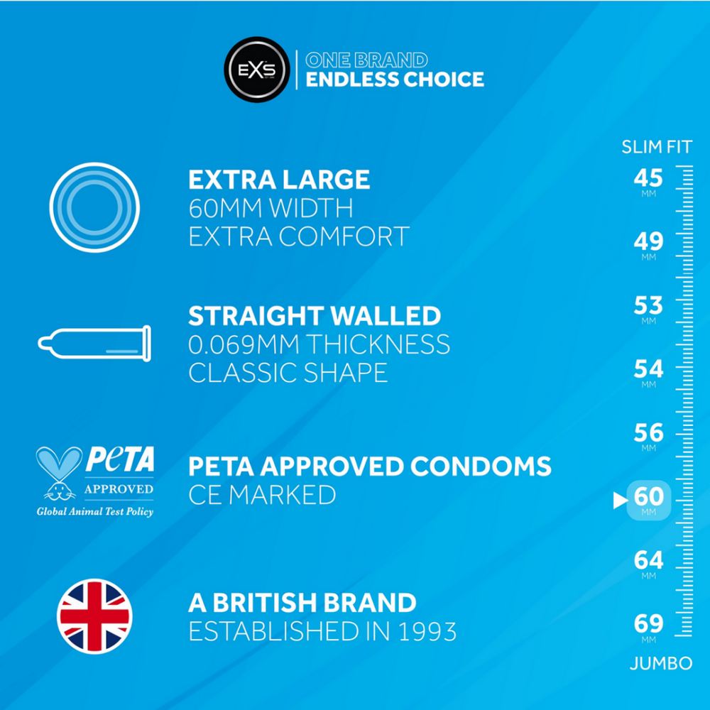 EXS Magnum - Condoms - 12 Pieces