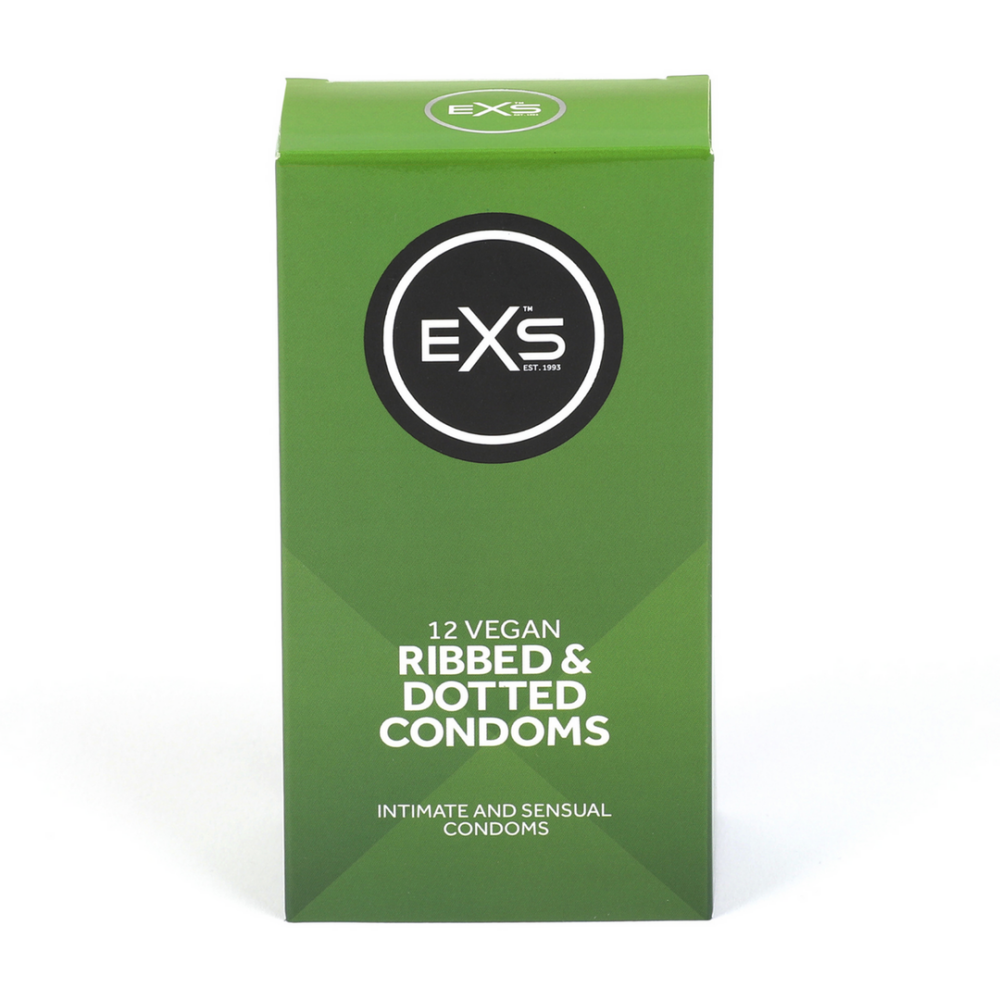 EXS 3 in 1 - Ribbed, Dotted and Flared - Condoms - 12 Pieces