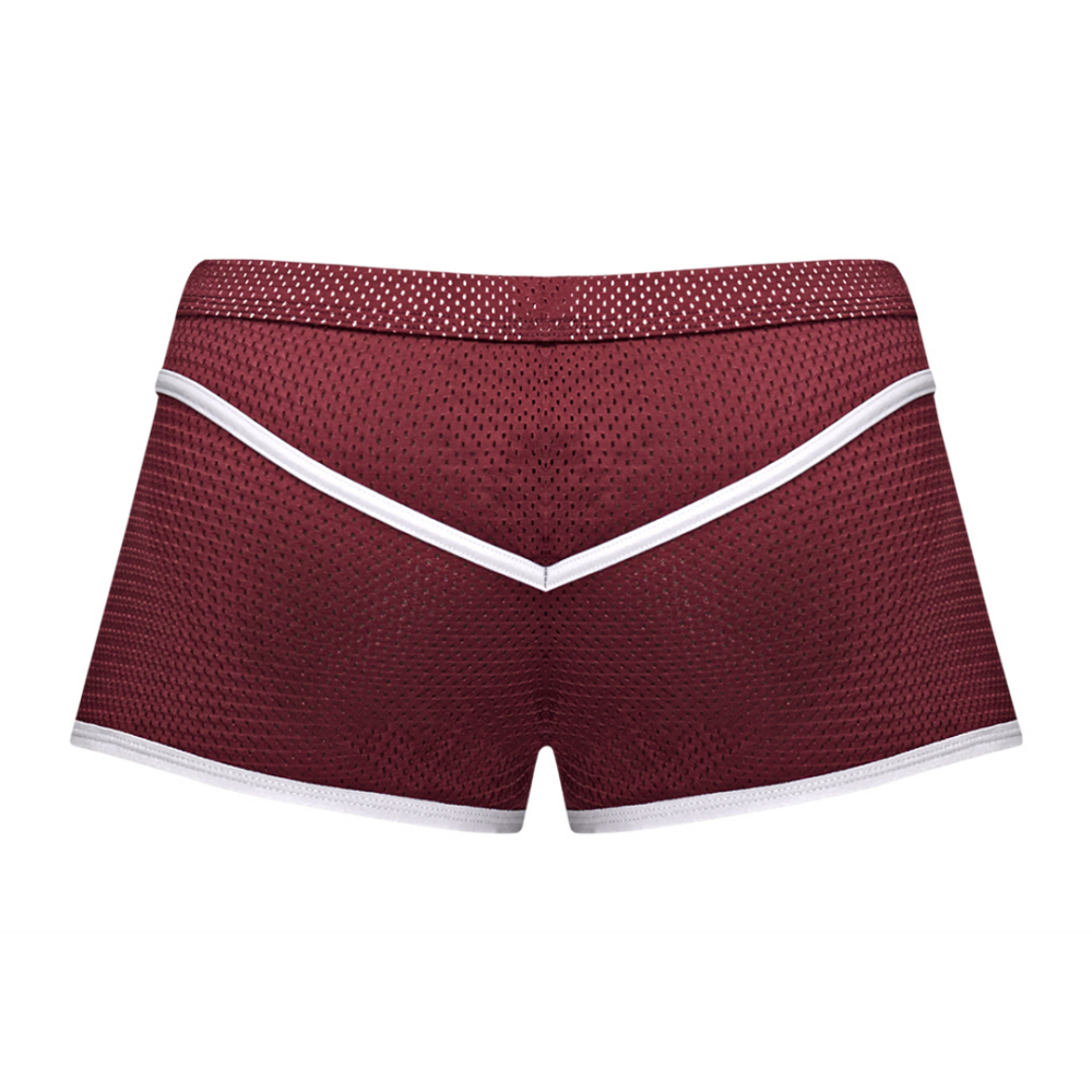 Mini Short - L - Burgundy