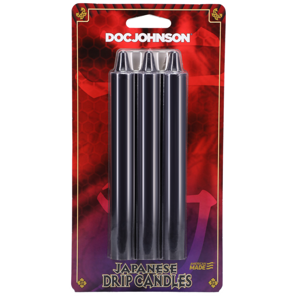 Japanese Drip Candles - Black