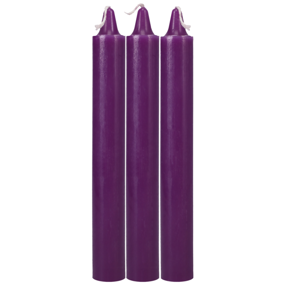 Japanese Drip Candles - Purple
