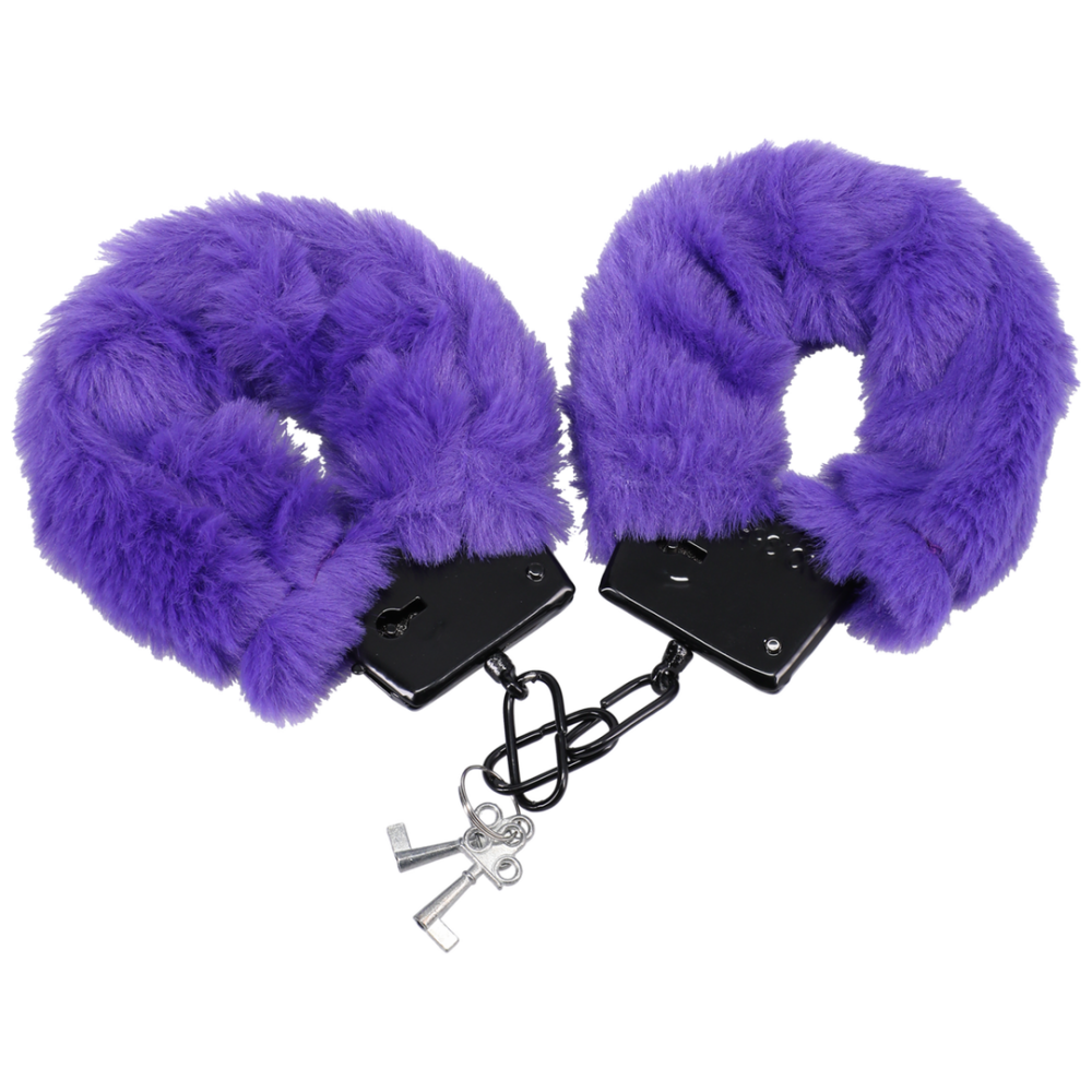 Fluff Cuffs - Purple