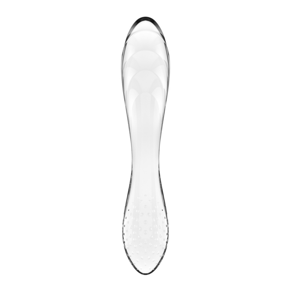 Dazzling Crystal 1 - Glass Dildo - Transparent