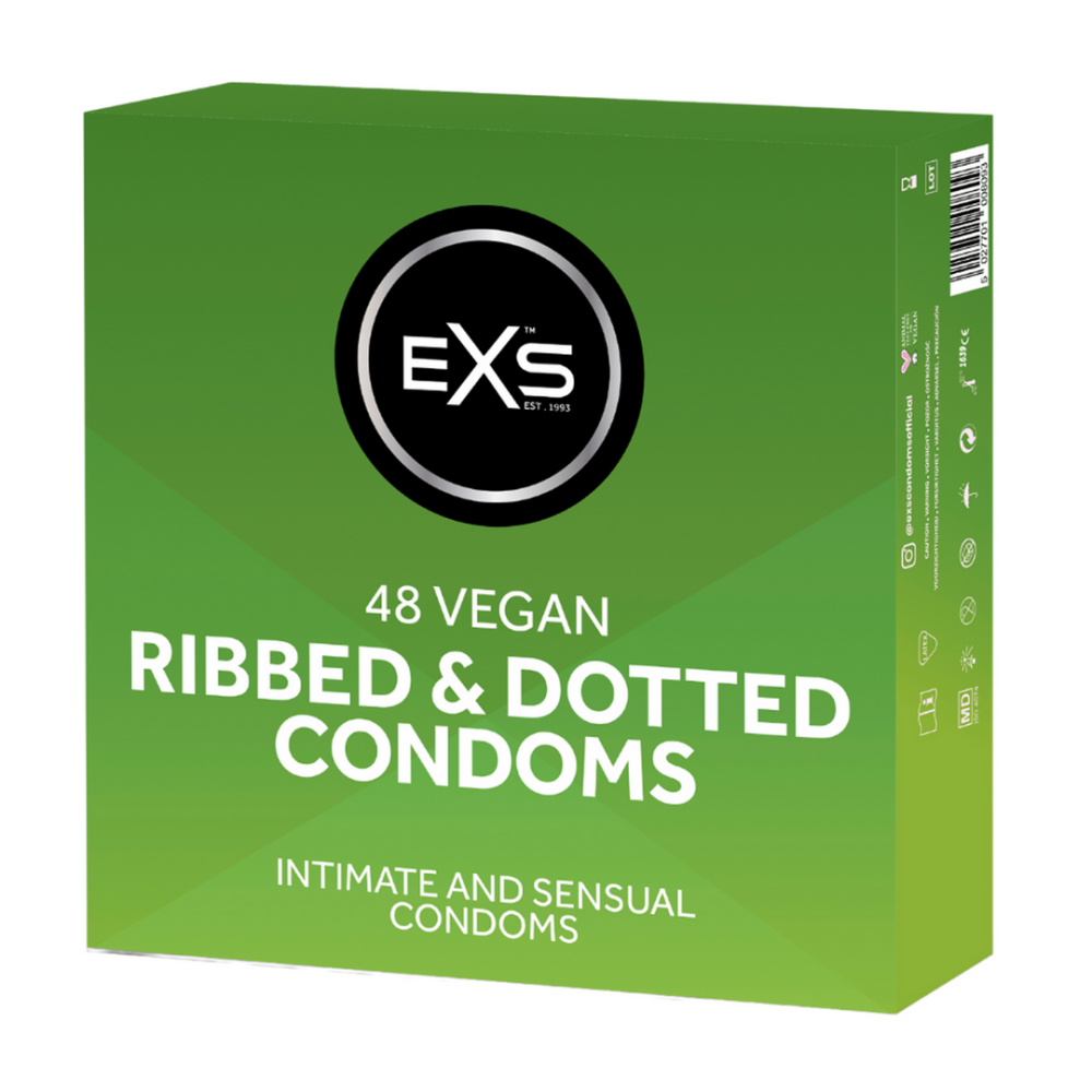 Ribbed and Dotted Retail Pack - 48 Pieces