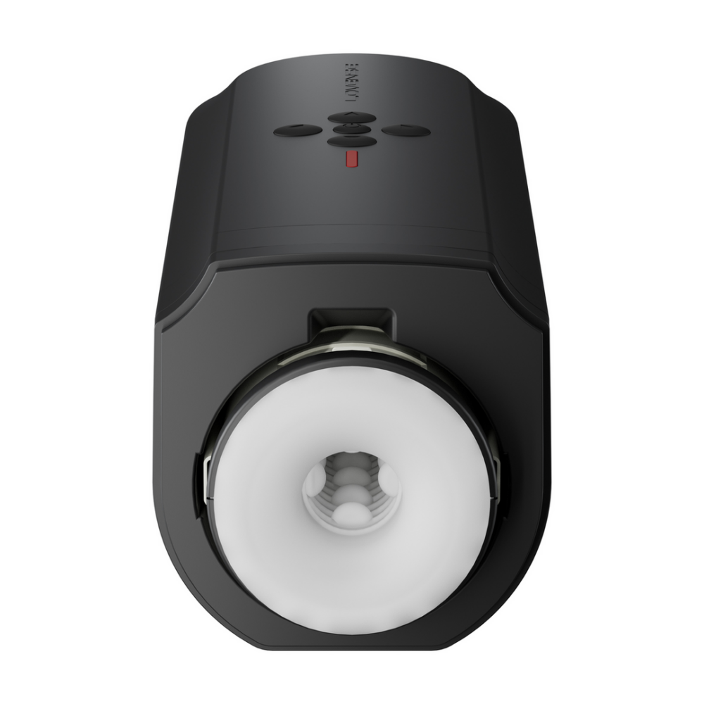 Solace - App-controlled Automatic Thrusting Male Masturbator - Black