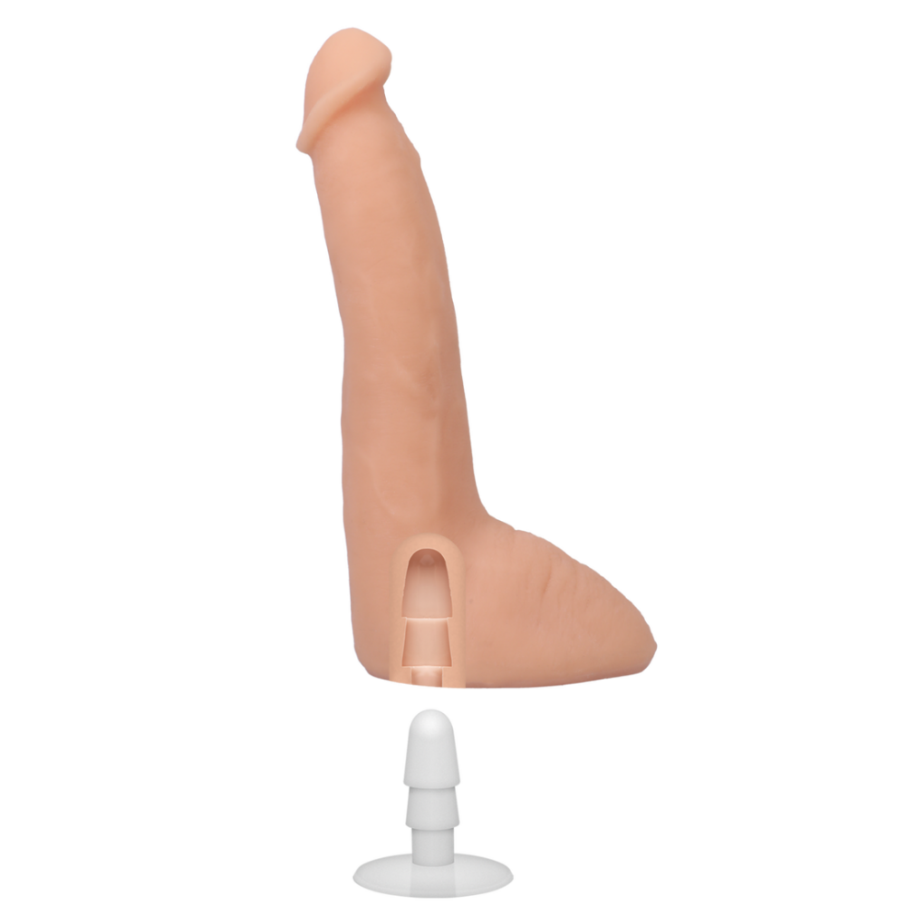 Roman Todd - Realistic ULTRASKYN Dildo - 8 / 20 cm - Vanilla