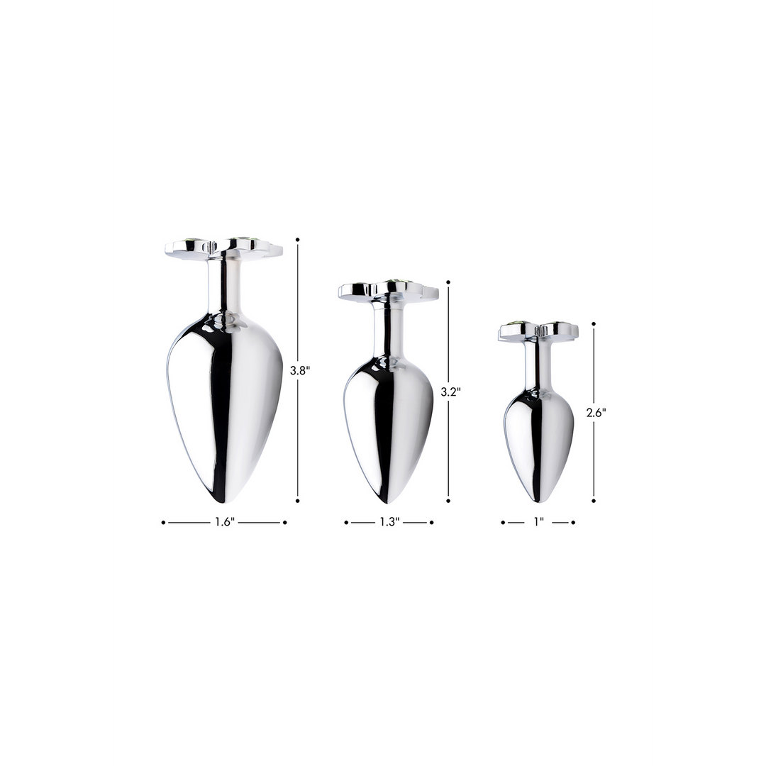 Lucky Clover Gem - Butt Plug - Medium