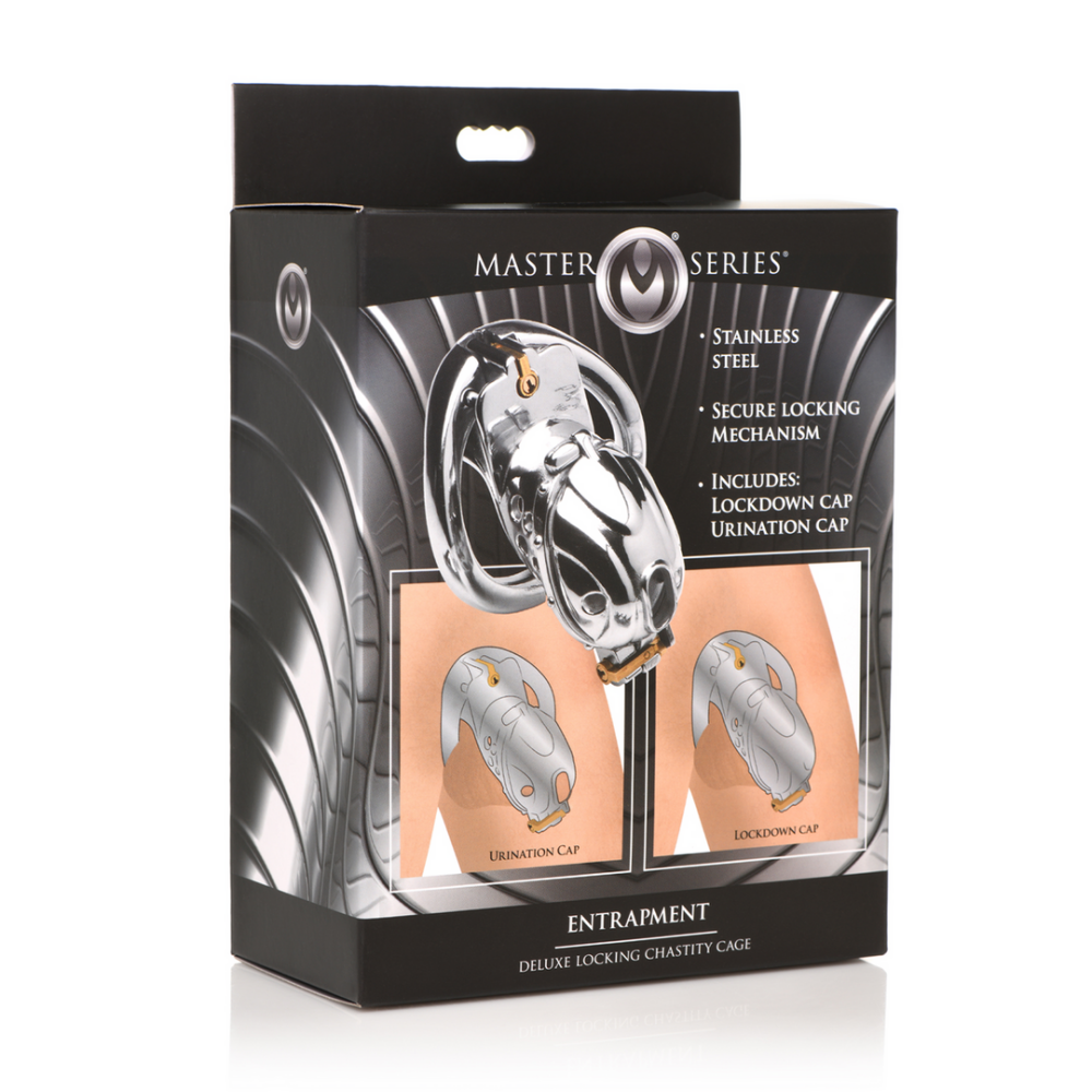 Deluxe Lockable Chastity Cage