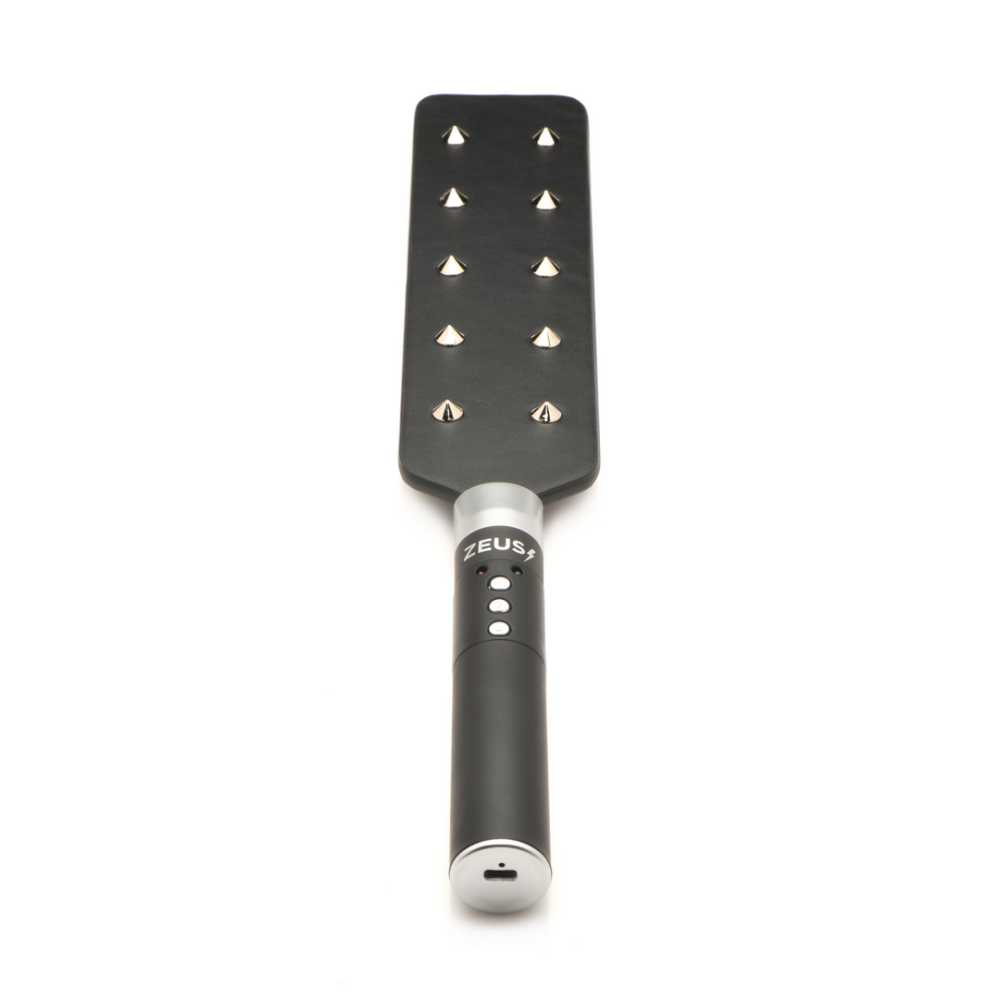 E-Stim Spiked Paddle - Black