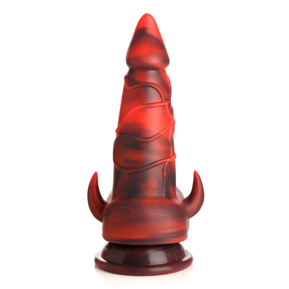 Horny Devil - Demon Silicone Dildo - Red