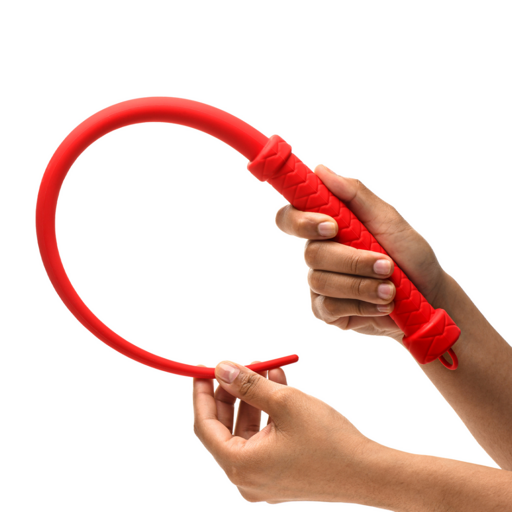 Viper Tail - Silicone Whip - Red