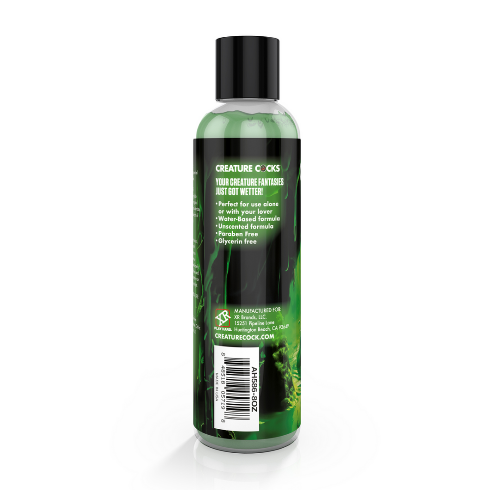 Creature Slime - Green Slime - Waterbased Lubricant - 8 fl oz / 236 ml