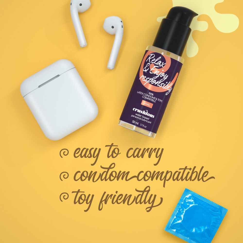 Lubricante Anal a Base de Agua - 1.7 fl oz / 50 ml