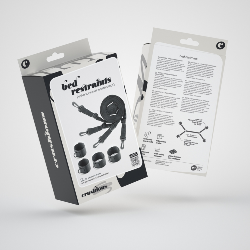 Restricciones Universales para Cama - Negro