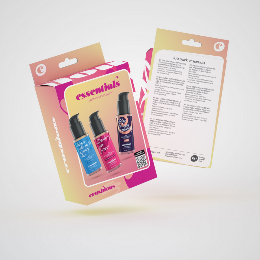 Esenciales - Set de Lubricantes de 3 Piezas - 1.7 fl oz / 50 ml