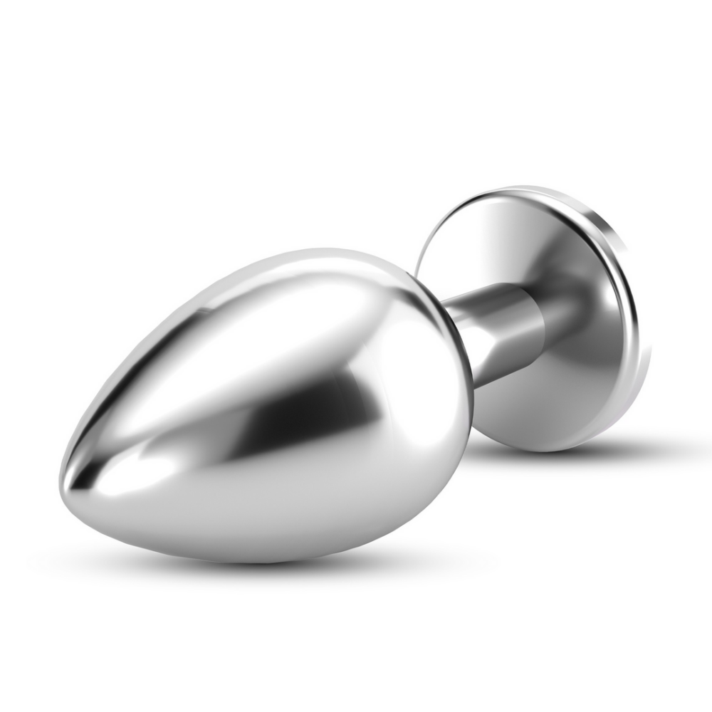 Bijou - Plug Anal de Joya - Pequeño - Negro