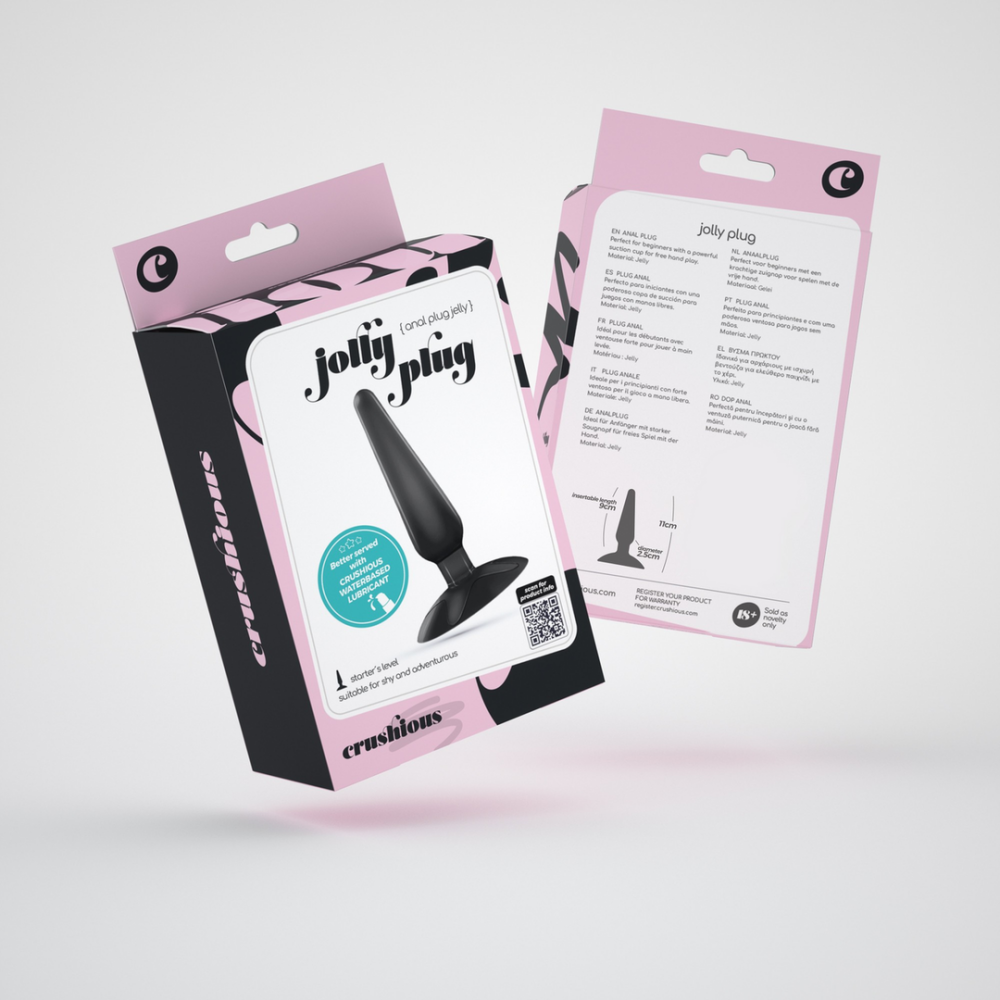 Jolly - Plug Anal - Negro