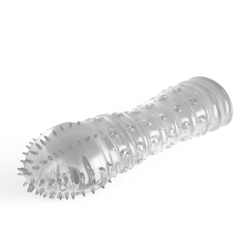 Manga de Pene con Puntos - Transparente