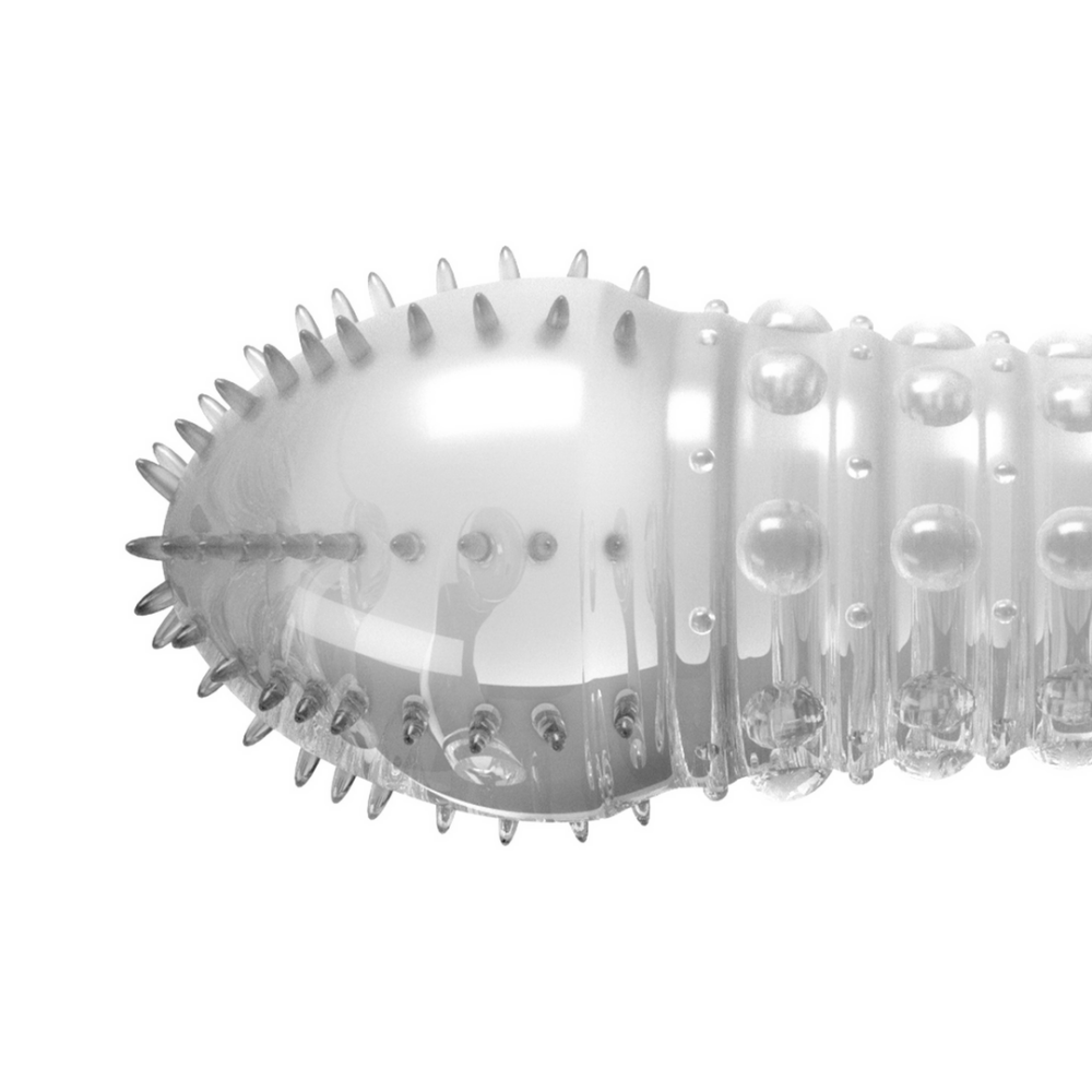 Manga de Pene con Puntos - Transparente