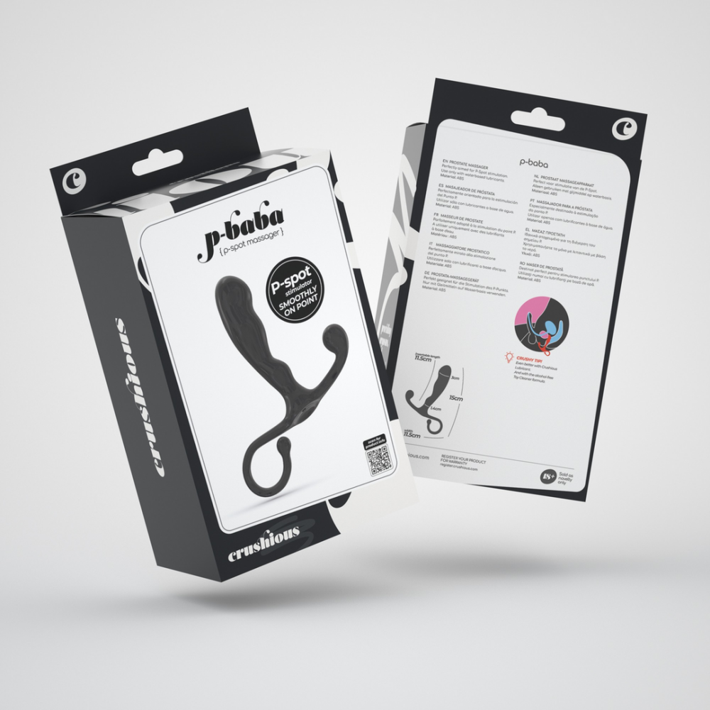 P-Baba - Masajeador de Próstata - Negro