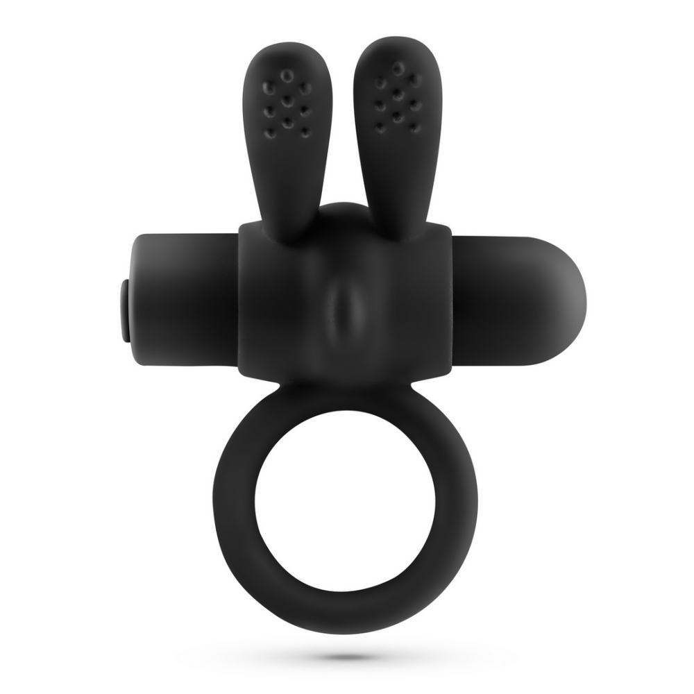 Nacho - Anillo Vibrador con Control Remoto - Negro