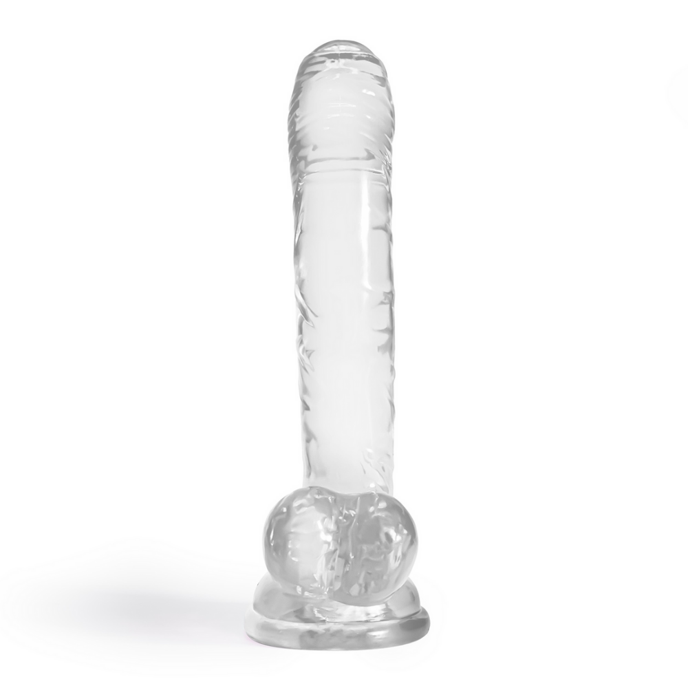Hudini - Dildo Anal Flexible Jelly - 6.9/ 17,5 cm - Transparente