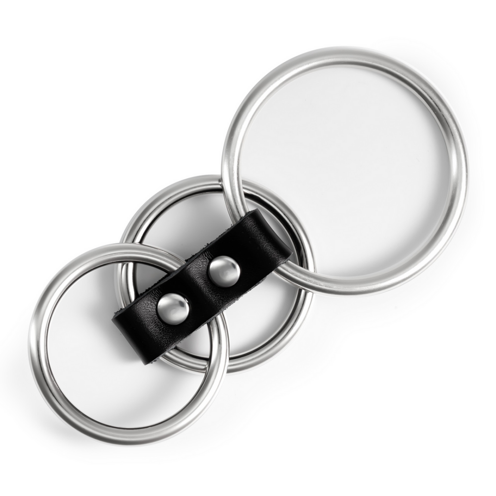 Saruman - Juego de anillos metálicos - Plata