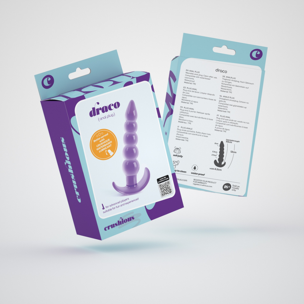 Draco - Plug Anal - Lila