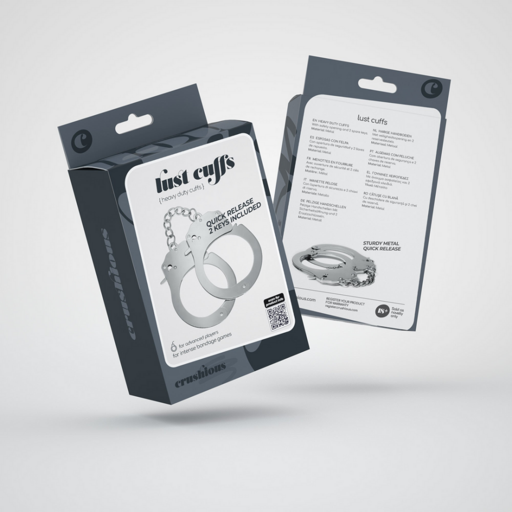 Lust - Esposas de Metal - Plata