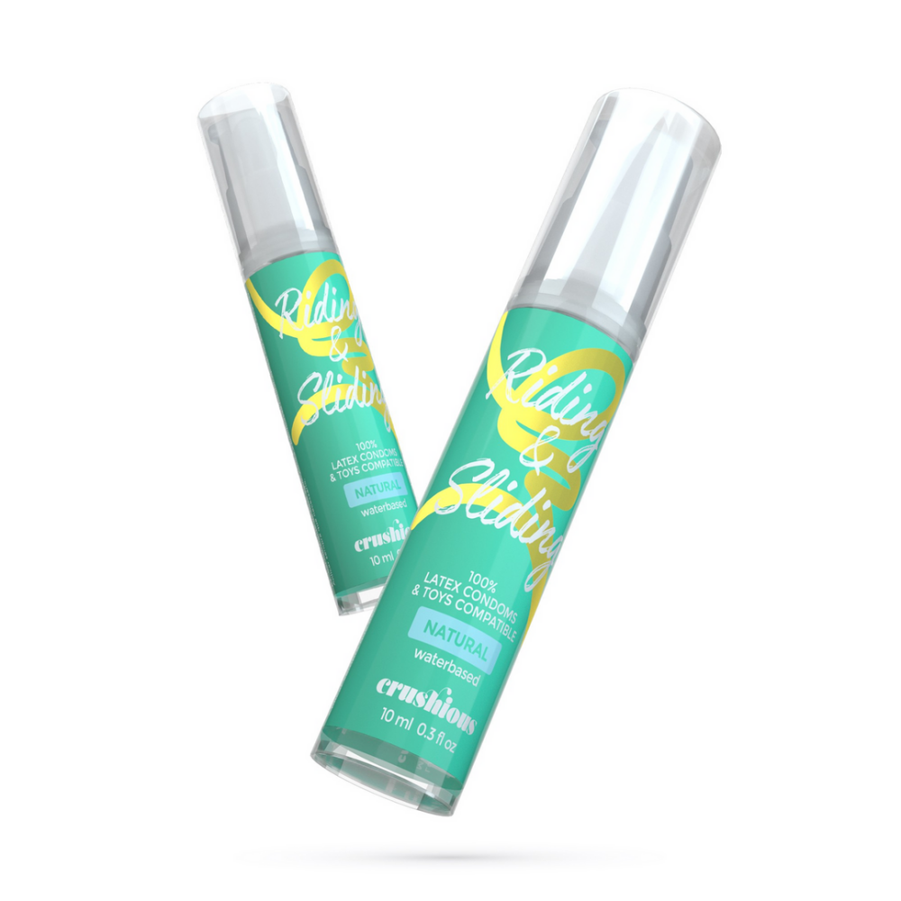 Riding and Sliding - Lubricante a base de agua - 0.3 fl oz / 10 ml