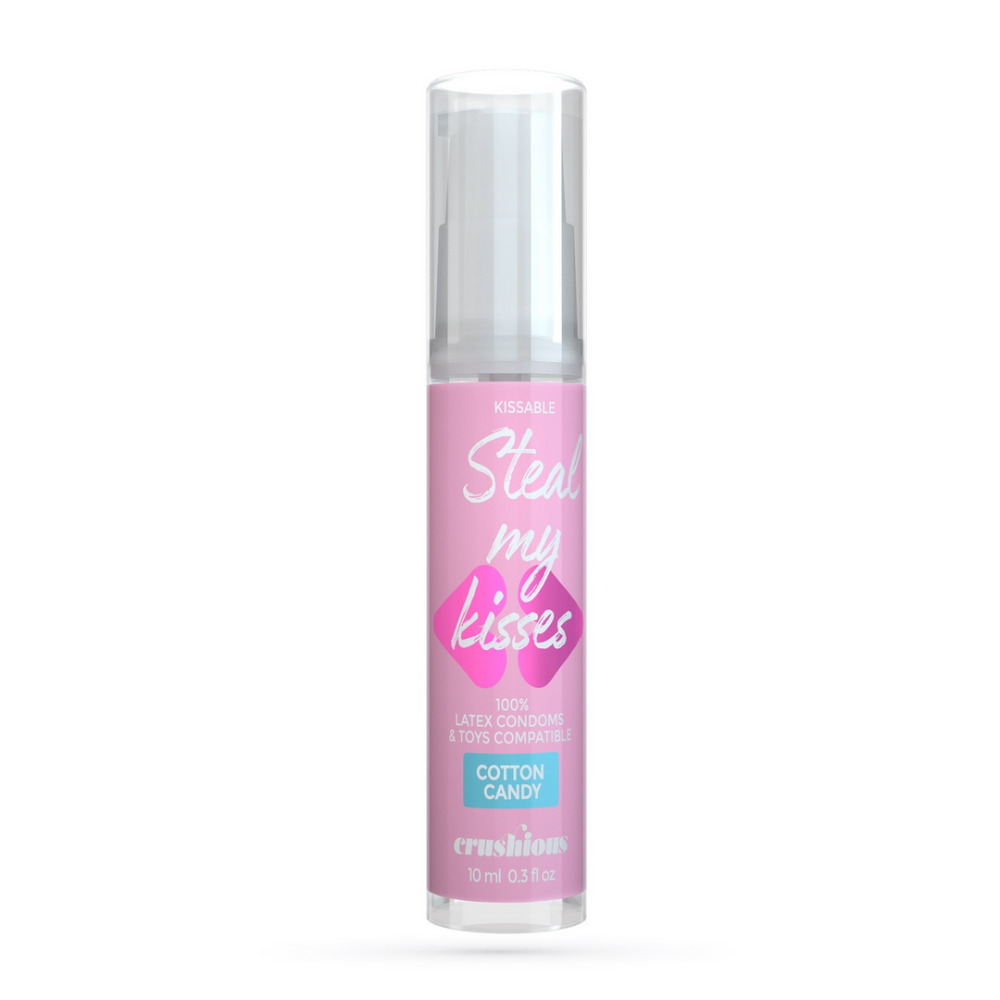Steal My Kisses - Lubricante - Sabor Algodón de Azúcar - 0.3 fl oz / 10 ml