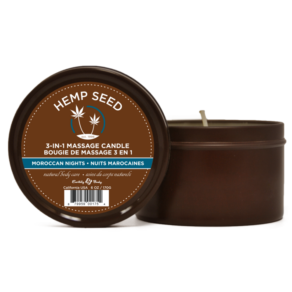 Moroccan Nights Massage Candle - 6 oz / 170 gr