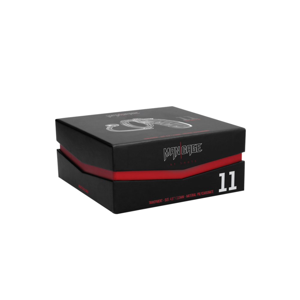 Model 11 Chastity Cock Cage with Plug - 4.5 / 11,5 cm