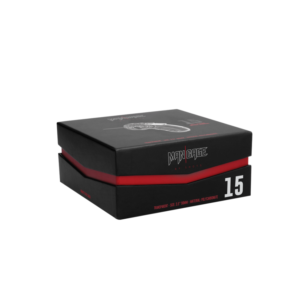 Model 15 Chastity Cock Cage with Urethral Sounding - 3.5 / 9 cm