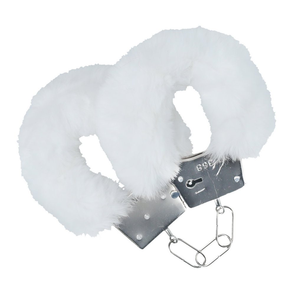 Classic Fluffy Handcuffs - White