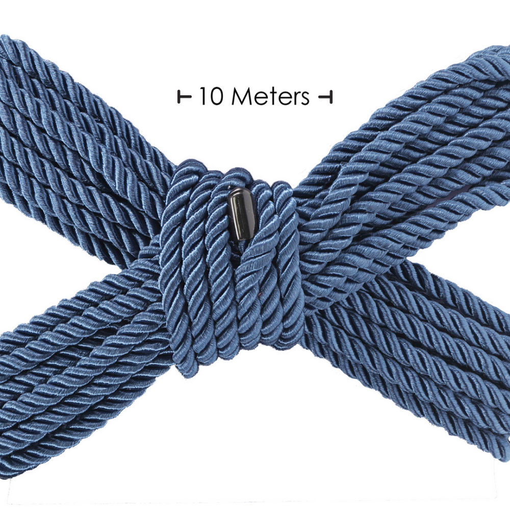 Polyester Bondage Rope - 32.8 ft / 10 m - Navy Blue