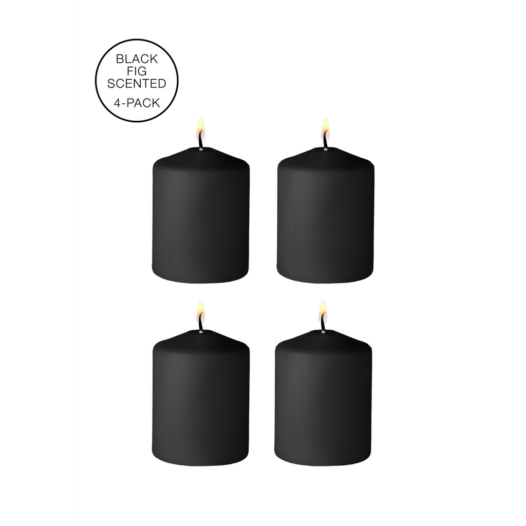 Tease Candles - Disobedient - 4 Pieces - Black