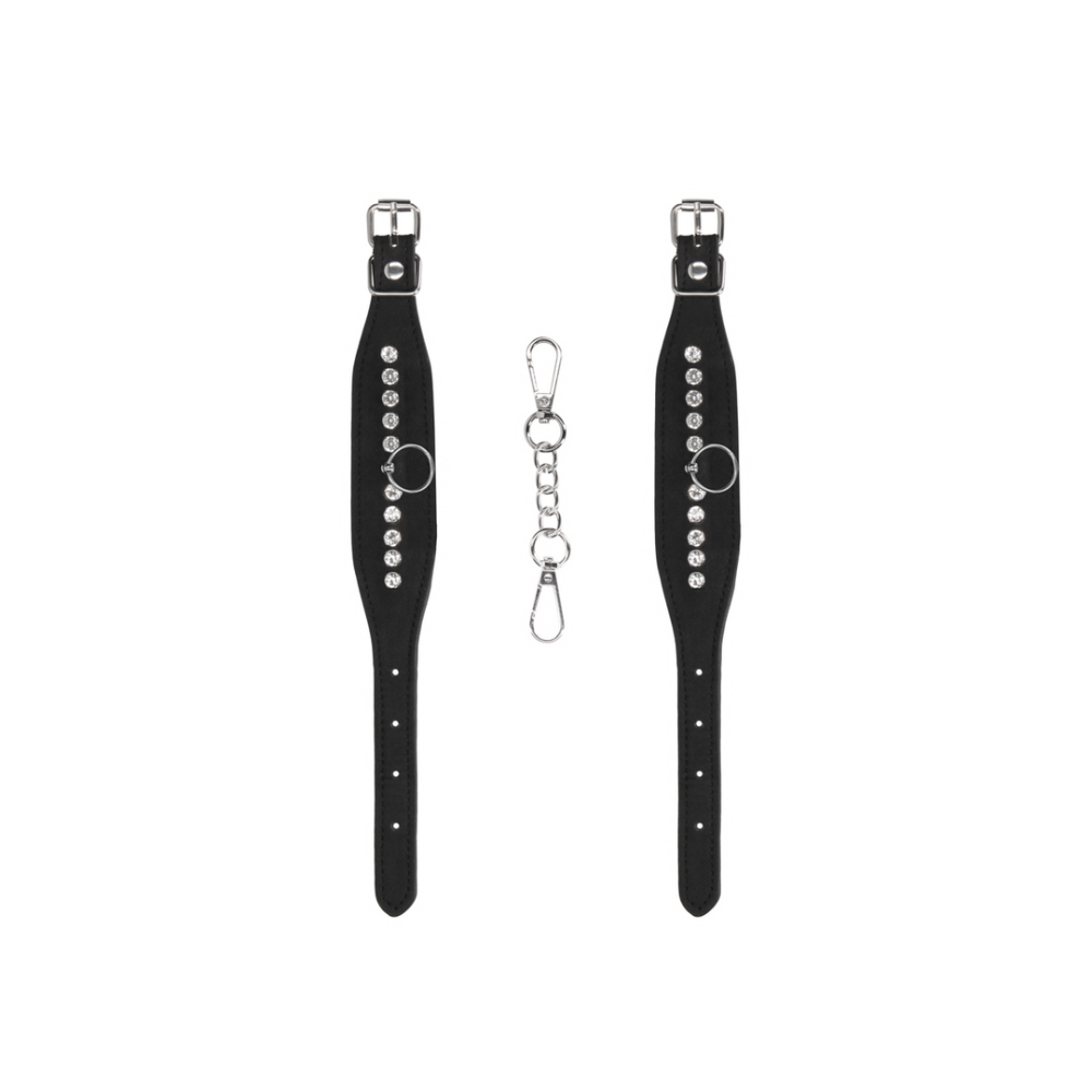 Diamond Studded Wrist Cuffs