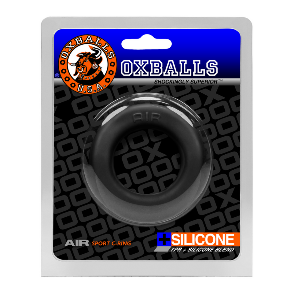 Air - Lightweight Airflow Cockring - Black Ice