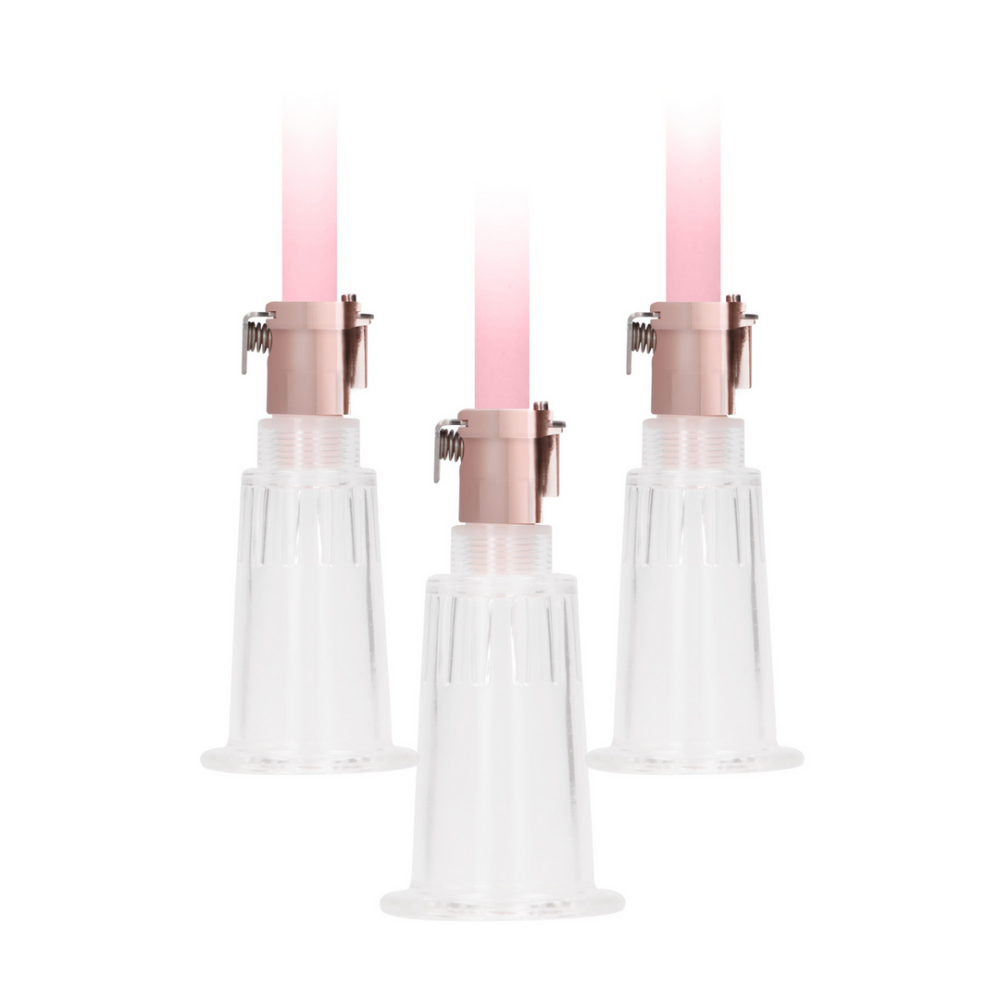 Clitoral  Nipple Pump Set Medium - Medium