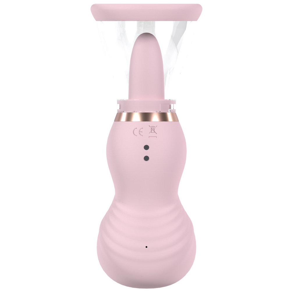 Sensual - Rechargeable Vulva and Breast Pump - Pink