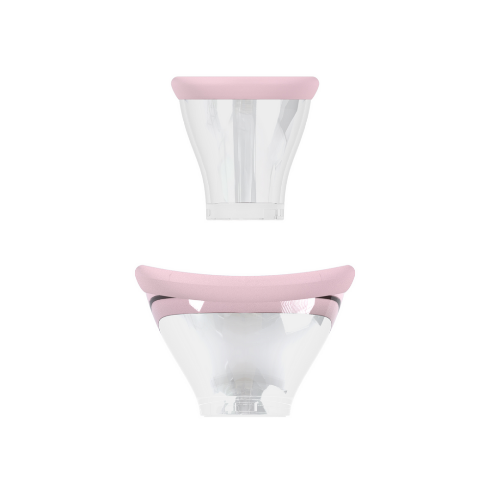 Sensual - Rechargeable Vulva and Breast Pump - Pink
