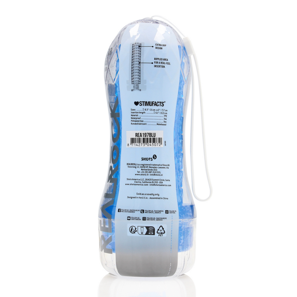 Easy Rider - Textured Masturbator - Blue