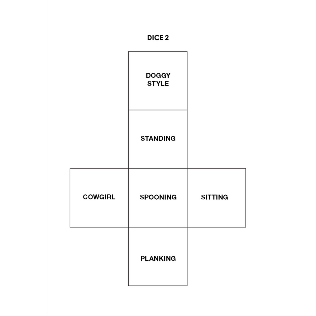 Sexy Dices - 2 Pieces